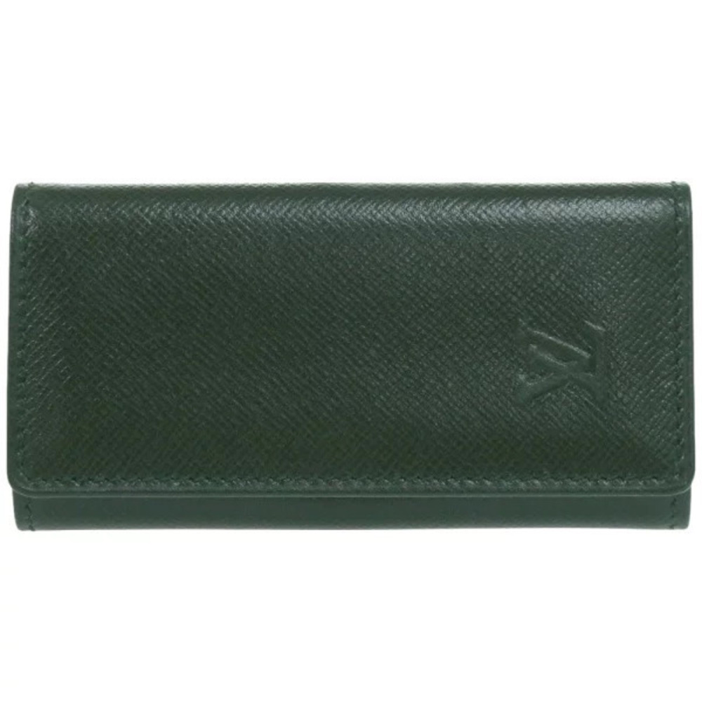 Louis Vuitton Multicles Taiga Green Key Case Wallet LV